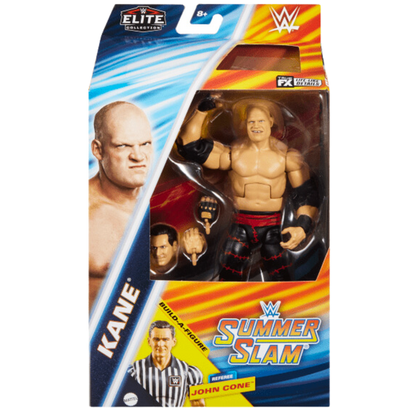 Mattel WWE Action Figure Elite Collection Summerslam Kane With Build-A-Figure