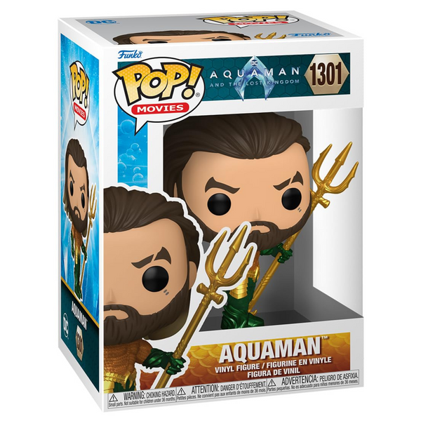 Funko Pop! Movies: Aquaman and the Lost Kingdom - Aquaman Hero Suit