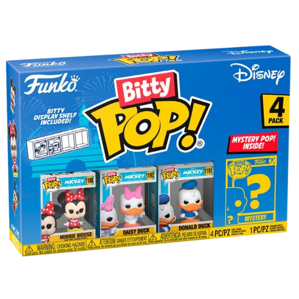 Funko Bitty Pop! Disney Mickey & Friends 4-Pack Series 2