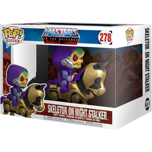 Funko Pop Rides! Animation: MOTU - Skeletor w/Night Stalker