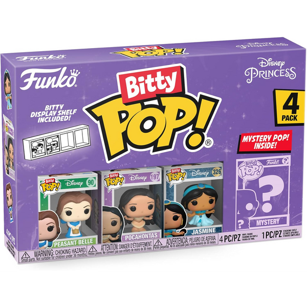 Funko Bitty Pop! Disney Princess 4-Pack Series 2