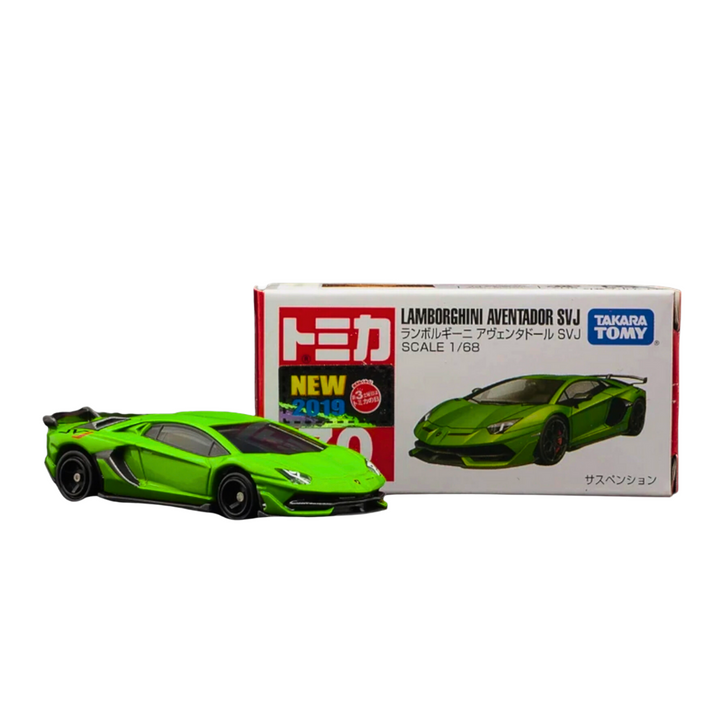 Tomica Lamborghini Aventador SVJ Diecast Scale Model Collectible Car