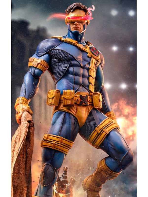 X-MEN - CYCLOPS UNLEASHED DELUXE ART SCALE 1/10 STATUE BY IRON STUDIOS