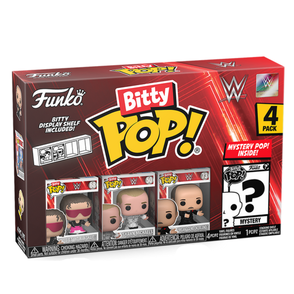 Funko Bitty Pop! WWE 4-Pack Series 1