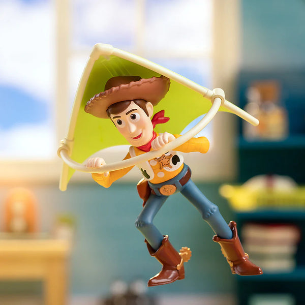 POP MART Disney/Pixar Toy Story Sunnyside Adventures Series Gliding Woody Action Figure (Sealed Figure - Unboxed)