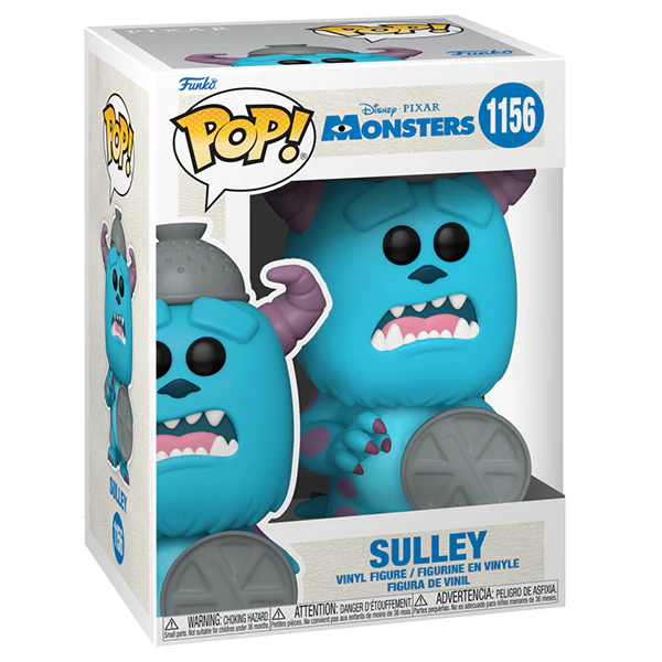 Funko Pop! Monsters Inc 20th - Sulley Holding Dustbin Lid *NOT MINT