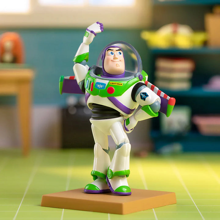 POP MART Disney/Pixar Toy Story Sunnyside Adventures Series Dancing Buzz Lightyear Action Figure (Sealed Figure - Unboxed)