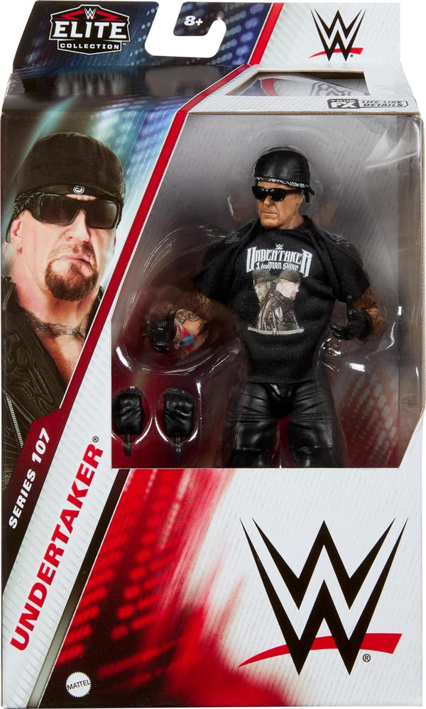 Mattel WWE Elite Collection Undertaker 6" Action Figure With 25 Articulation Points