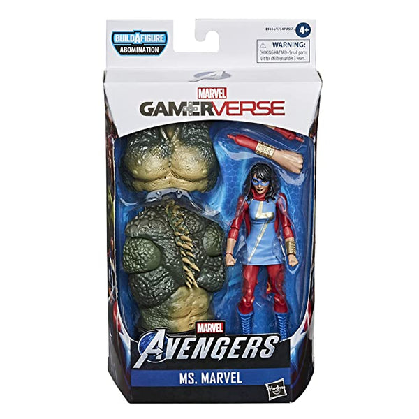 Marvel Legend Series Gamerverse MS. Marvel (Abomination BAF) *NOT MINT*