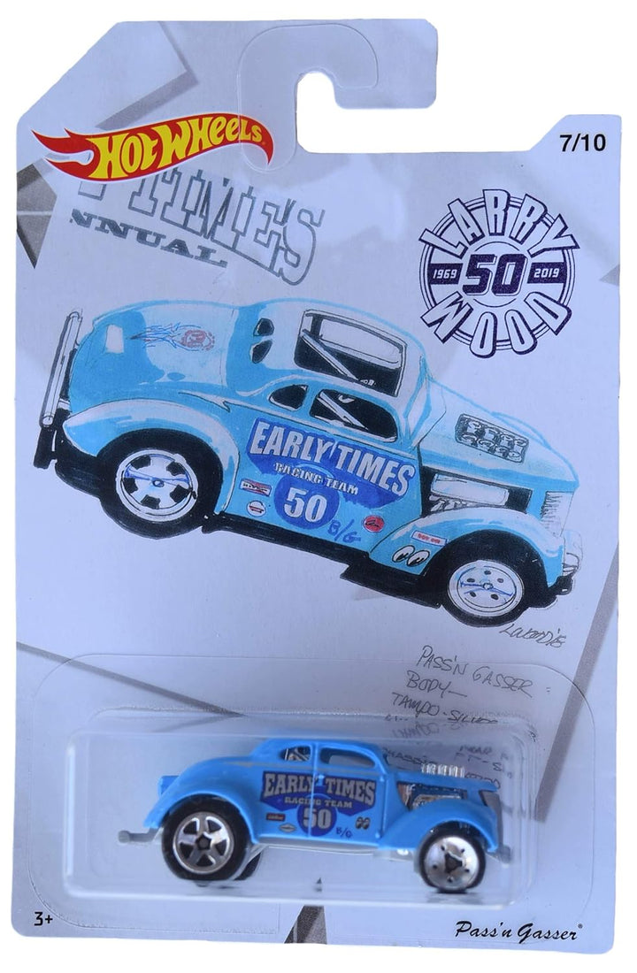 Hot Wheels Passing Gasser 7/10 [Blue], Larry Wood 50Th Anniversary