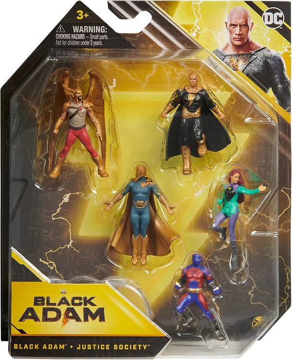 DC Black Adam Action Figure, Set of 5