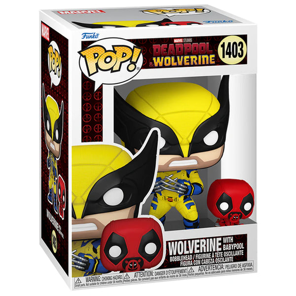 Funko Pop! Marvel: Deadpool 3 S2 - Wolverine with Babypool *PRE-ORDER