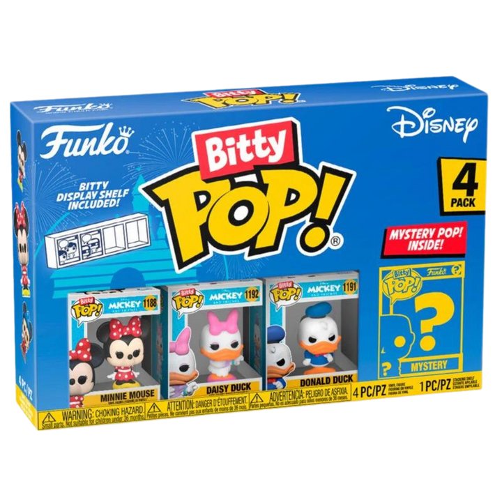 Funko Bitty Pop! Disney Mickey & Friends 4-Pack Series 2