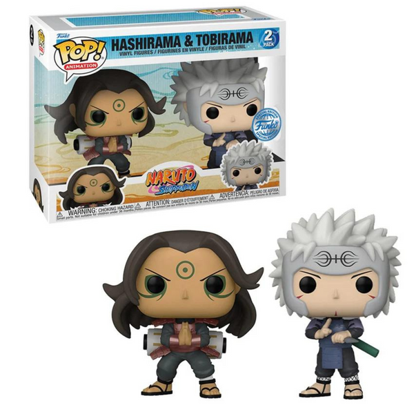 Funko Pop! Animation: Naruto - Hashirama & Tobirama 2pk (Exc) *PRE-ORDER