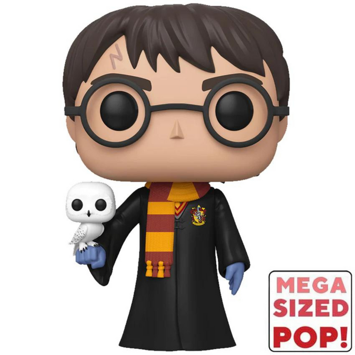 Funko Mega Sized! Movies: Harry Potter - Harry Potter With Hedwig  (18 Inches)