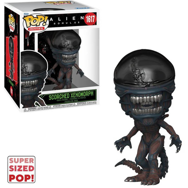 Funko Pop Super! Movies: Aliens Romulus - Scorched Xenomorph *PRE-ORDER