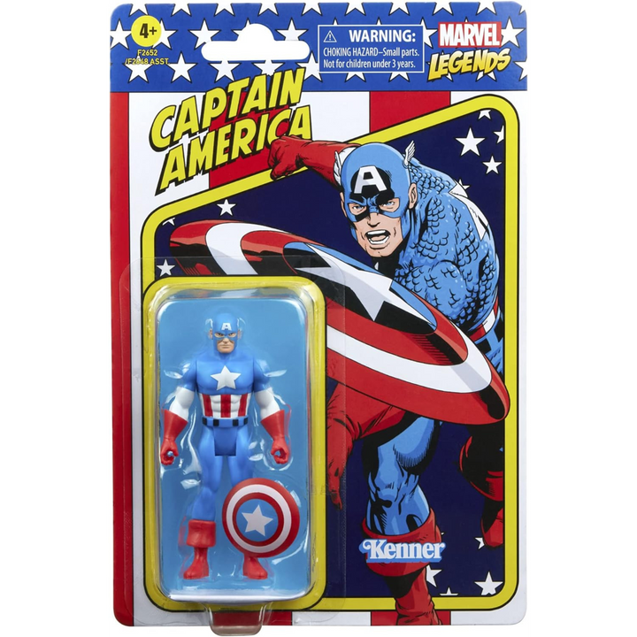 Hasbro Marvel Legends Series 3.75-inch Retro Captain America Action Figure