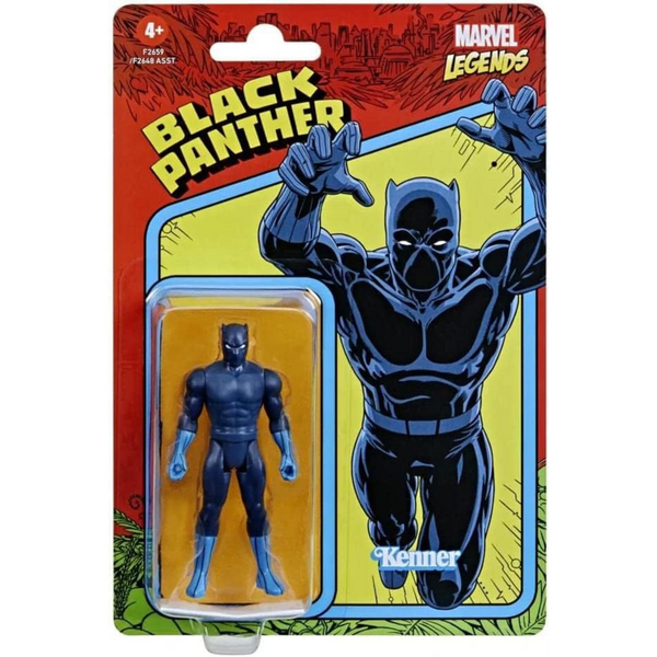 Hasbro Marvel Legends Series 3.75-inch Retro Black Panther Action Figure