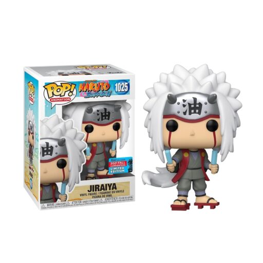 Funko Pop Naruto Shippuden Jiraiya w Popsicle 2021 Fall Convention Exclusive. Pop Protector included