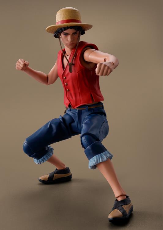 S.H. FIGUARTS ONE PIECE: A NETFLIX SERIES - MONKEY D. LUFFY ACTION FIGURE