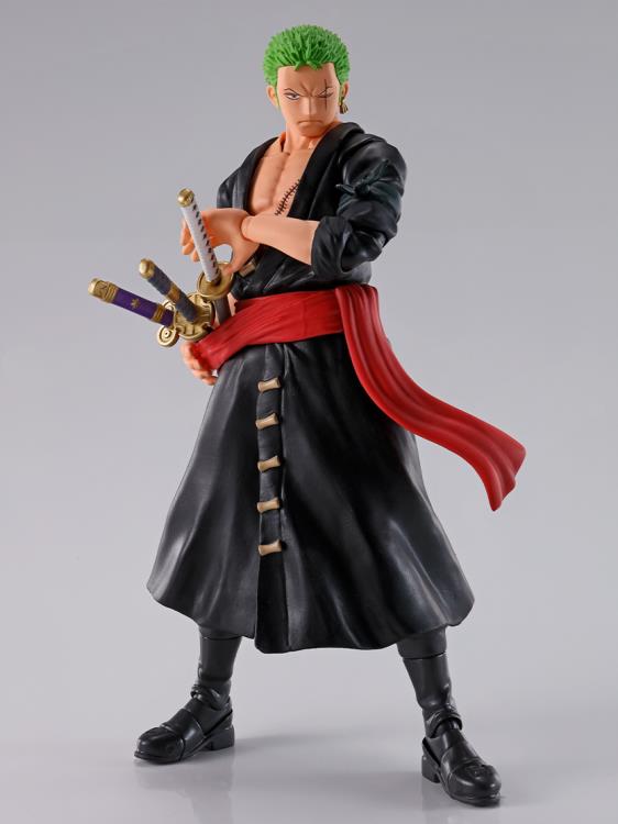 S.H. FIGUARTS ONE PIECE - RORONOA ZORO (THE RAID ON ONIGASHIMA) ACTION FIGURE