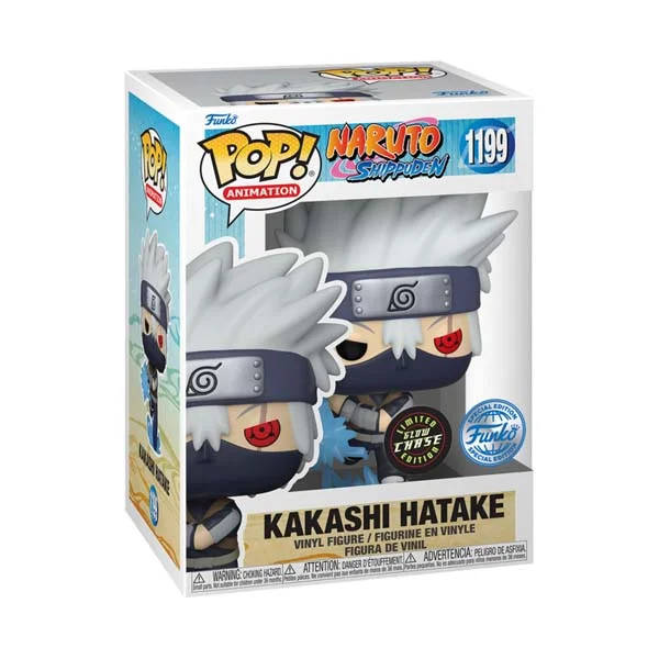 Funko Naruto Shippuden Kakashi Hatake Limited Glow Chase, Special Edition