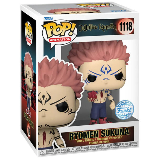 Funko Pop! Animation: Jujutsu Kaisen - Sukuna with Heart Special Edition