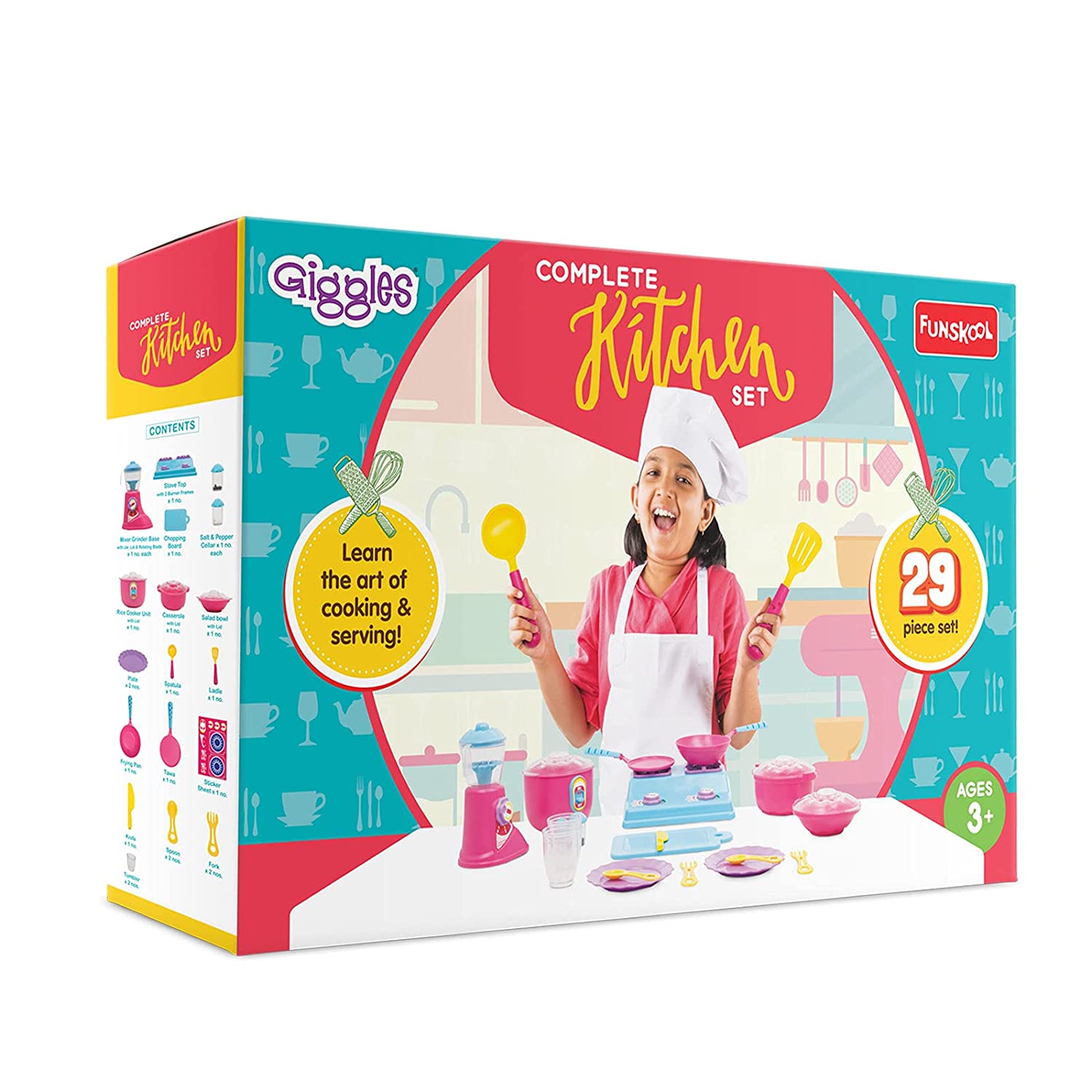 Funskool kitchen sales set deluxe