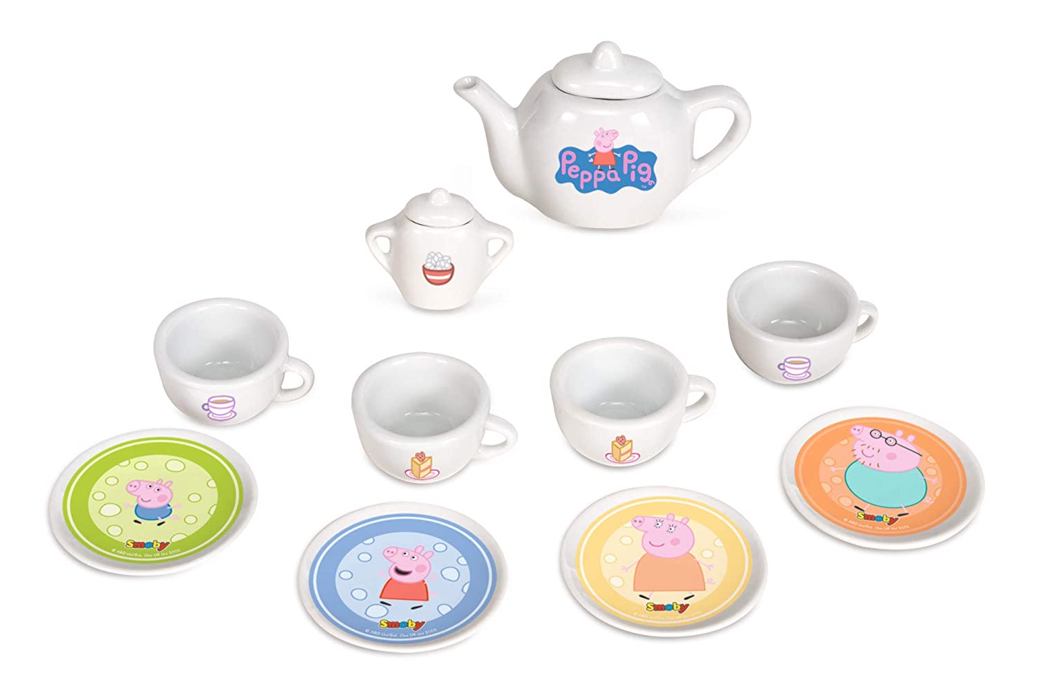 Peppa pig porcelain hotsell tea set