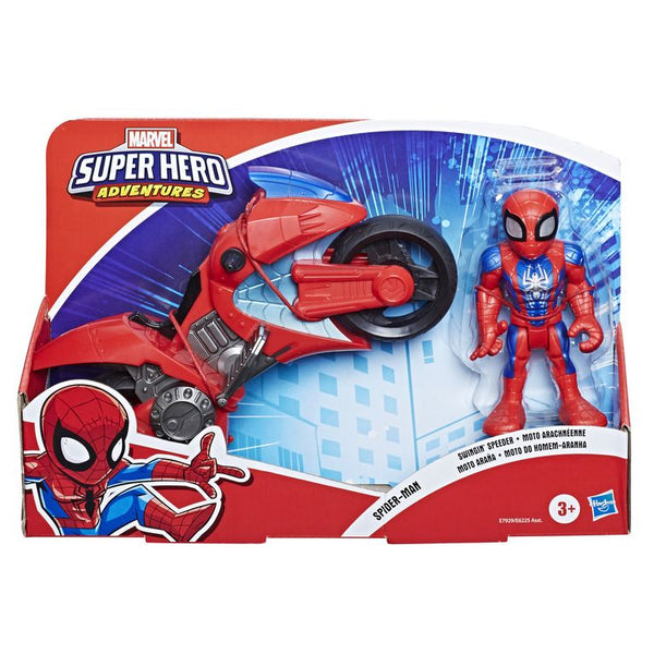 Spider-Man Swingin' Speeder, 5-Inch Figure and Motorcycle Set