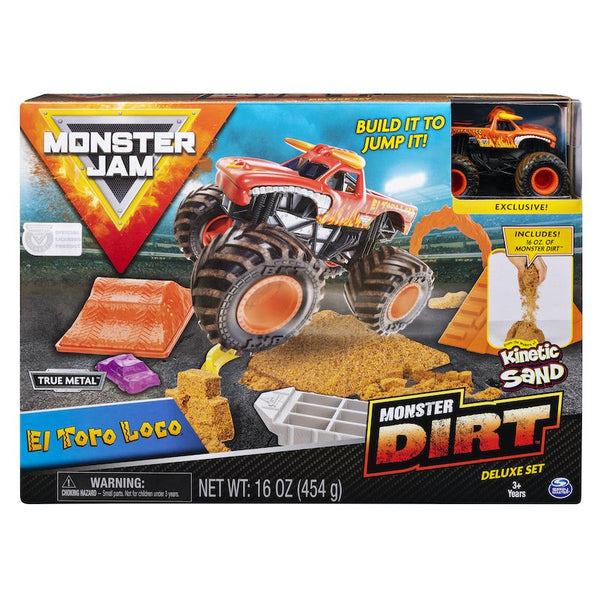 Monster Jam El Toro Loco Dirt Deluxe Set