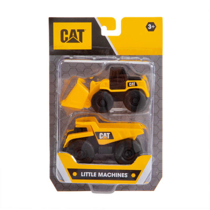 CAT Little Machines 2 Pack Dump Truck / Wheel Loader