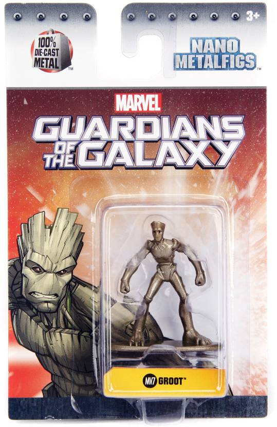 Jada Toys Nano Metalfigs 1.65' Groot Comic Figure for Kids